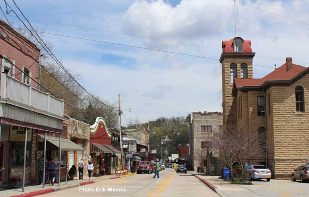 Main Street Eureka SPrings Arkansas