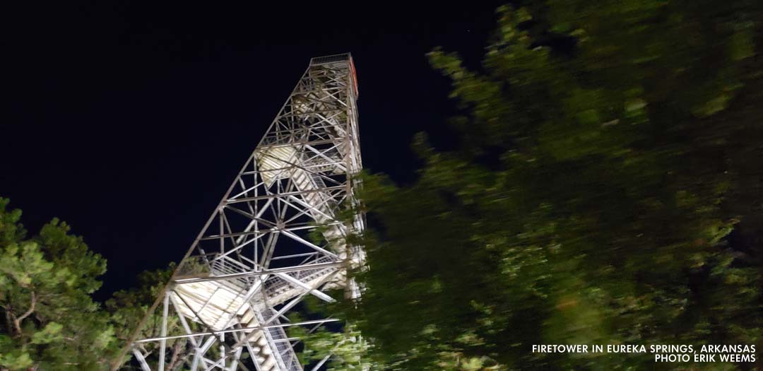 Carroll County Firetower in Eureka Springs